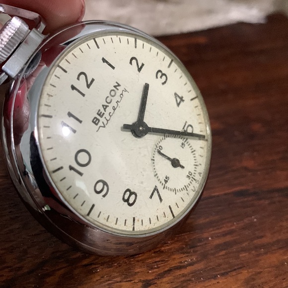 Beacon Accessories Vintage Beacon Viceroy Pocket Watch Working